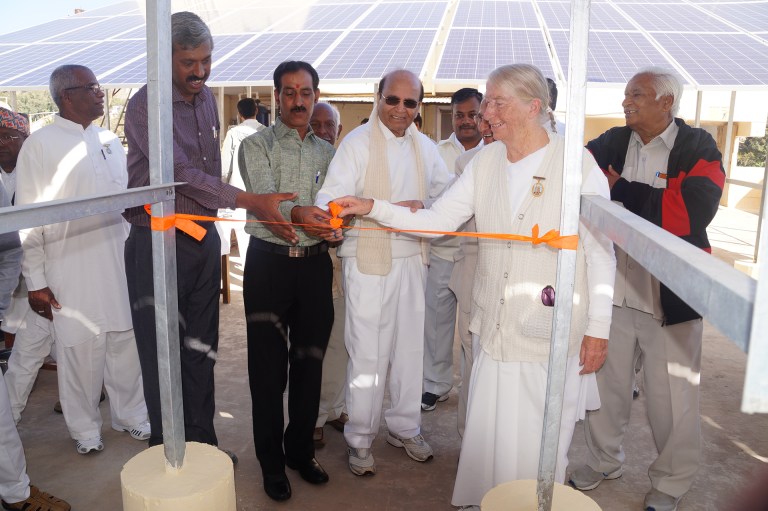 The Power to Heal 2017, Official launch of the solar panel system