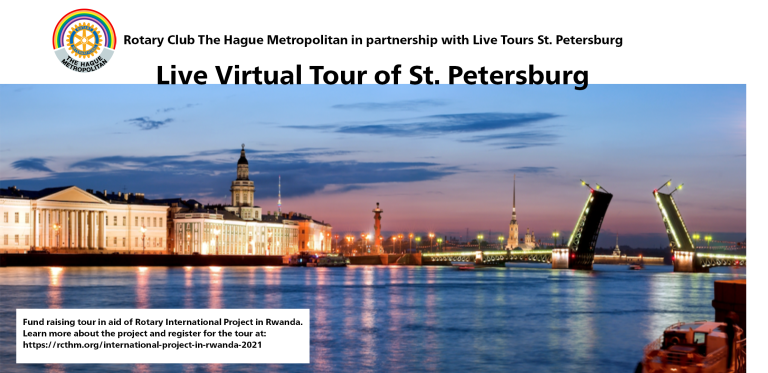 Live virtual tour of St. Petersburg