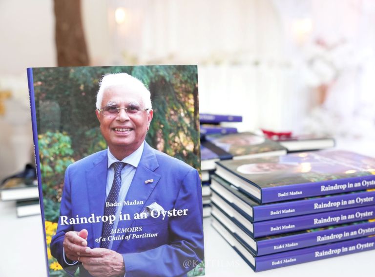 Raindrop in an oyster